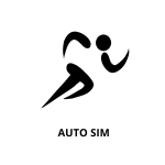 Logo AUTO SIM Competitive Racing Simulator E Sport Club